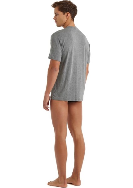 Silver Kısa Kol Gri T-Shirt C6T0N3O9 fırsatları