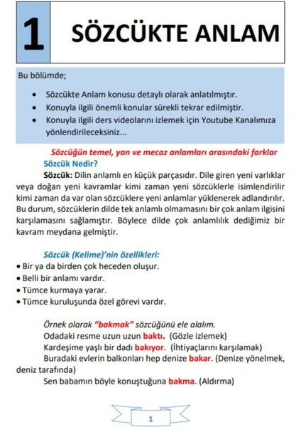 2025 TYT Türkçe Hazırlık Kitap Seti (400 Sayfalık 4 Spiralli Kitap)