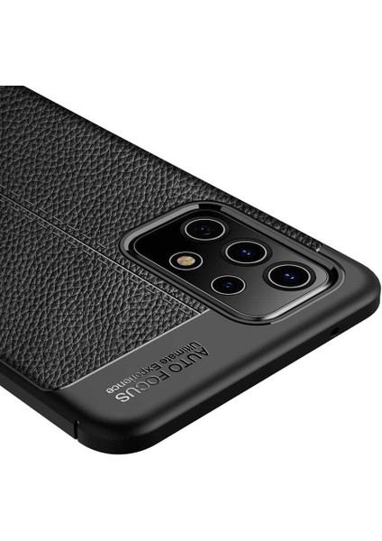 Galaxy A52 Kılıf Zore Niss Silikon Kapak-Lacivert