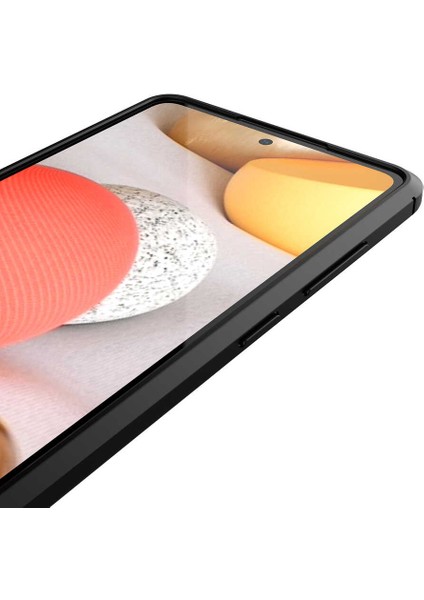 Galaxy A52 Kılıf Zore Niss Silikon Kapak-Lacivert