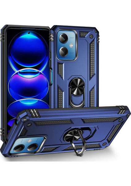 Xiaomi Redmi Note 12 5g Kılıf Zore Vega Kapak-Mavi