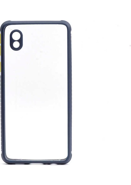 Galaxy A01 Core Kılıf ​​zore Kaff Kapak-Lacivert
