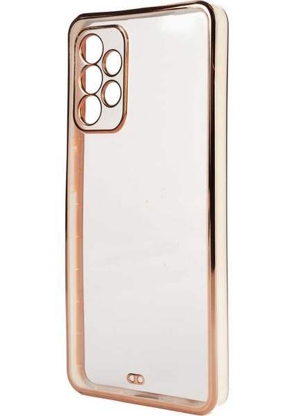 Galaxy A13 4g Kılıf Zore Voit Clear Kapak-Beyaz