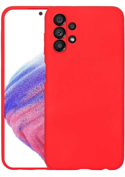 Galaxy A23 Kılıf Zore Mara Lansman Kapak-Kırmızı