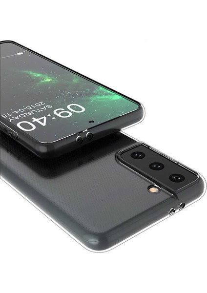 Galaxy S21 Fe Kılıf Zore Süper Silikon Kapak-Renksiz