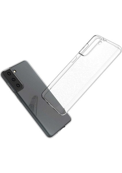 Galaxy S21 Fe Kılıf Zore Süper Silikon Kapak-Renksiz