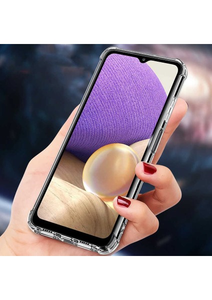 Galaxy A52 Kılıf Zore Nitro Anti Shock Silikon-Renksiz