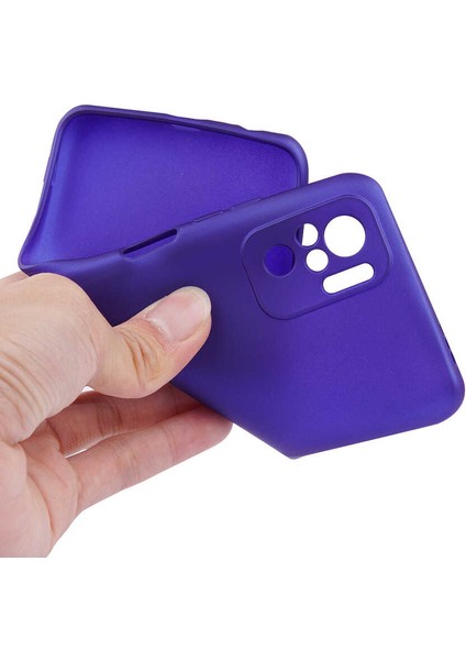 Xiaomi Redmi Note 10 Kılıf Zore Premier Silikon Kapak-Siyah