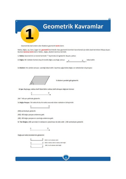 Enine Boyuna Eğitim KPSS Geometri Özel Ders Anlatım Seti