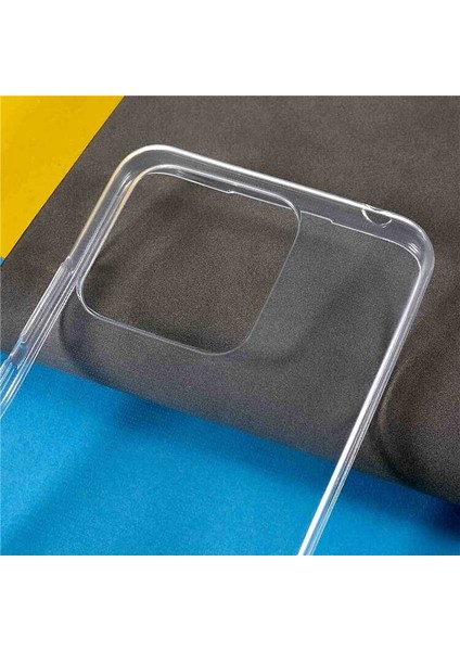Xiaomi Redmi 10C Kılıf Zore Süper Silikon Kapak-Renksiz modelleri
