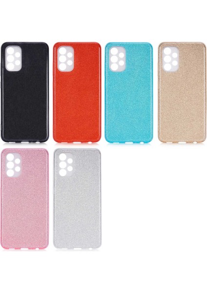 Galaxy A23 Kılıf Zore Shining Silikon-Gri