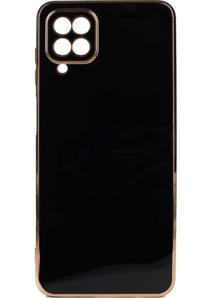 Galaxy A22 4g Kılıf Zore Bark Kapak-Siyah