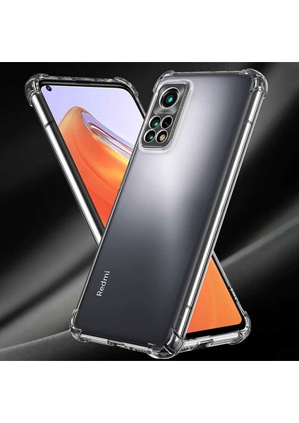 Xiaomi Redmi Note 11 Global Kılıf Zore Kamera Korumalı Nitro Anti Shock Silikon-Renksiz