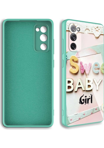 Galaxy S20 Fe Kılıf Kamera Korumalı Desenli Sert Silikon Zore Epoksi Kapak-No4 fiyatları