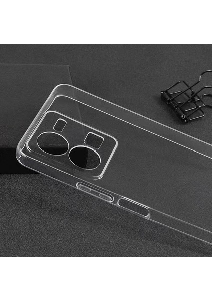 Vivo Y35 Kılıf Zore Süper Silikon Kapak-Renksiz indirimleri