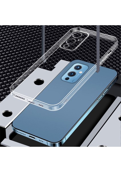 One Plus 9 Kılıf Zore Süper Silikon Kapak-Renksiz