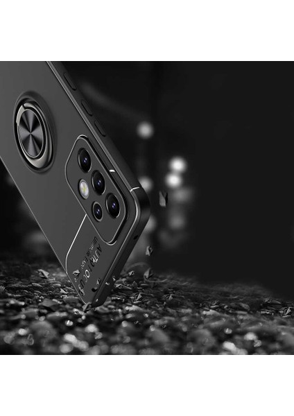 Galaxy A53 5g Kılıf Zore Ravel Silikon Kapak-Siyah