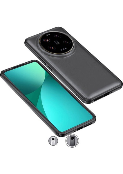 Xiaomi Mi 14 Ultra Kılıf Zore Volks Kapak-Siyah fırsatları