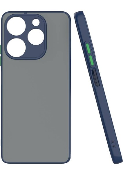 Tecno Spark 10 Pro Kılıf Zore Hux Kapak-Lacivert