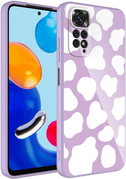 Xiaomi Redmi Note 11 Global Kılıf Kamera Korumalı Desenli Sert Silikon Zore Epoksi Kapak-No6