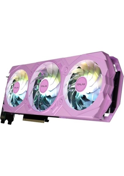 GALAX GeForce RTX 4070 SUPER EX Gamer Pink 1-Click OC 12GB GDDR6X 192 Bit DLSS 3 Ekran Kartı (47SOM7MD7LPK)