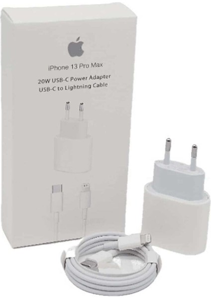 Tüm Serilerle Uyumlu Hızlı Şarj Aleti Kablo Adaptör Set Iphone 11 / 12 / 13 / 14 Pro Max