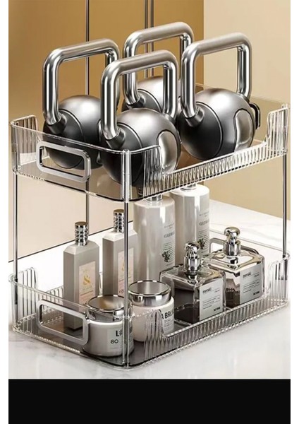 Tekno Trust 2 Katlı Makyaj Organizeri Akrilik fiyatları