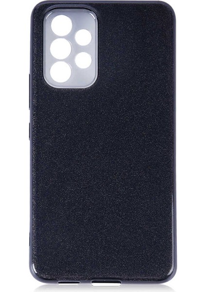 Galaxy A53 5g Kılıf Zore Shining Silikon-Siyah