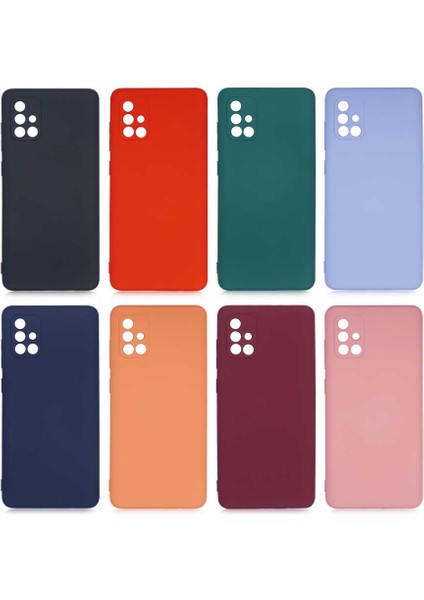 Galaxy A71 Kılıf Zore Mara Lansman Kapak-Pembe Açık modelleri