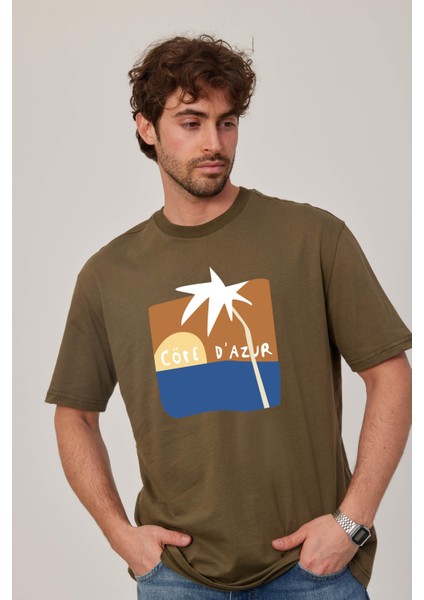 Not Mind Yazılı Yeşil Tshirt fiyatları