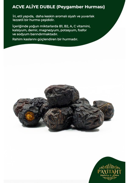 Acve Aliye Duble Lüks Medine 10 kg Yeni Mahsul Etli Yoğun Kıvamlı Aliye Duble Lüks Hurma ALIYE10 kg modelleri