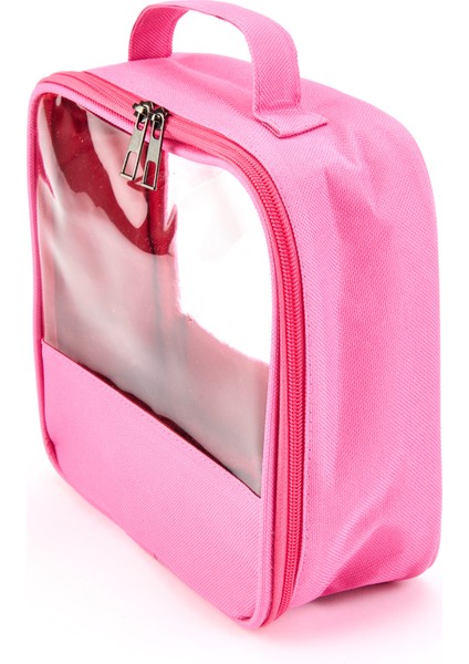 Beedesign Pvc Detaylı Kozmetik Çantası - Pembe fiyatları