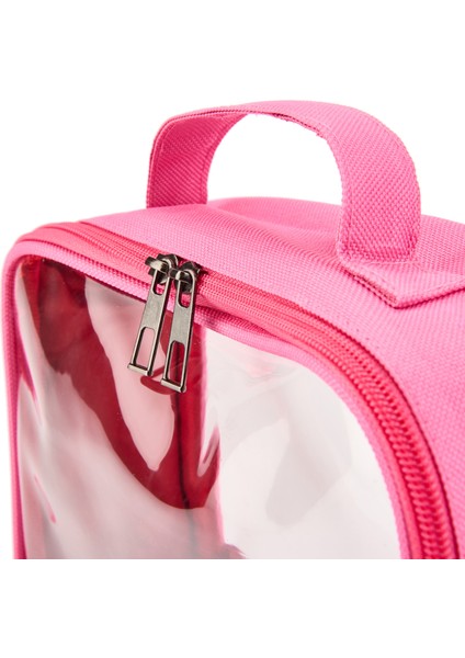 Beedesign Pvc Detaylı Kozmetik Çantası - Pembe modelleri
