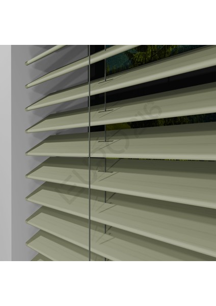 Motorlu Ahşap Jaluzi Perde 50 mm fırsatları