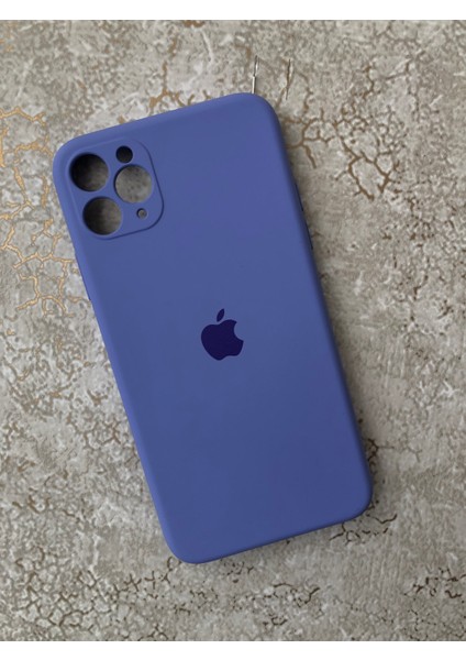 Iphone 11 Pro Max Uyumlu Açık Mor Kamera Korumalı Içi Kadife Kılıf