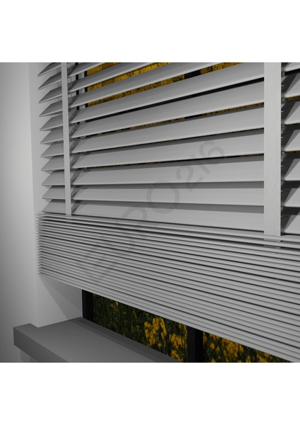 Motorlu Ahşap Jaluzi Perde 50 mm indirimleri