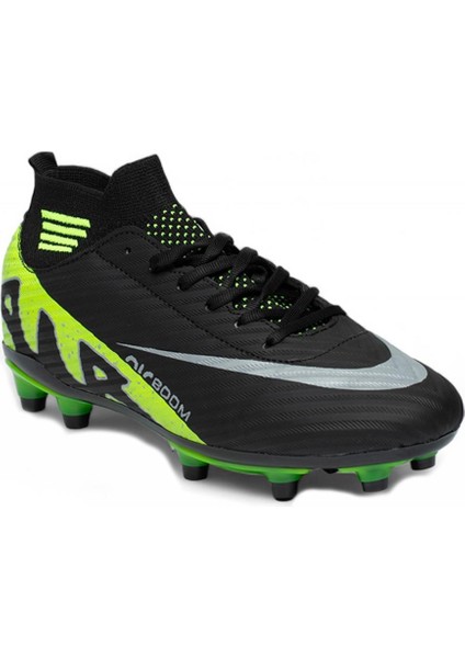 La Liga Erkek 565 Bilekli Siyah Sarı Desen Krampon modelleri