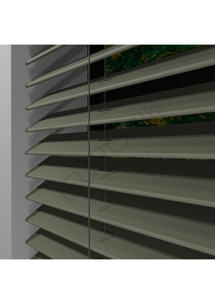 Ahşap Jaluzi Perde 50 mm GERÇEK AHŞAP Motorlu / Kumandalı TAŞ Renk fiyatları