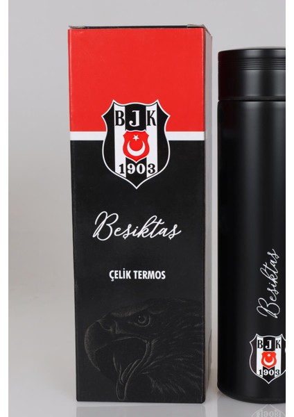 Orjınal Lisanslı Logo Baskılı 500 Ml Çelik Termos