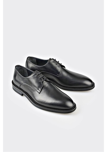 Siyah Deri Erkek Klasik Ayakkabı fiyatları