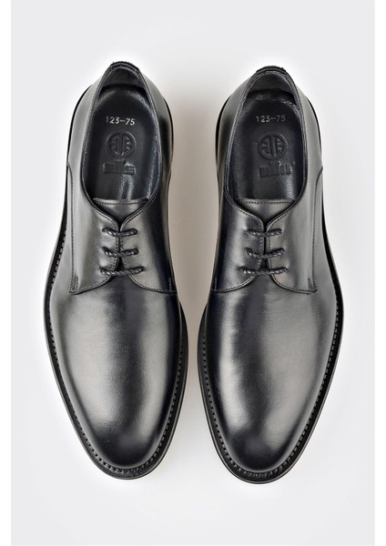 Siyah Deri Erkek Klasik Ayakkabı fırsatları