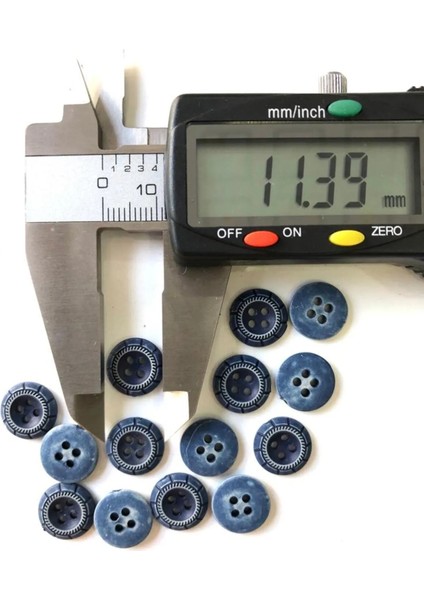 11,5 mm Lacivert Polyester Düğme (25 Adet) modelleri