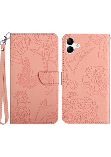 Samsung Galaxy A06 Pu Deri Kapak Kapak Anti-Damla Koruma (Yurt Dışından)