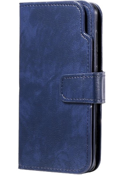 Samsung Galaxy S21 Kickstand Manyetik 9 Kart Yuvaları Pu Deri Kılıf (Yurt Dışından) fırsatları