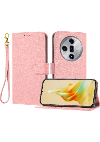 Oppo Bulmak Için Telefon Kılıfı X7 Cüzdan Pu Deri Kart Yuvaları Tutucu Litchi Flip (Yurt Dışından)