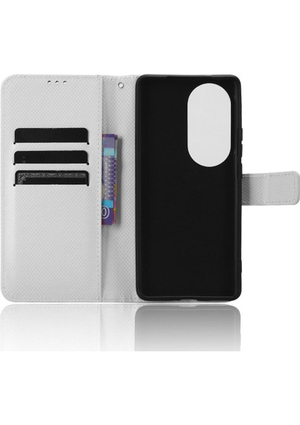Oppo Oppo 10 Pro 5g Için Kılıf Kapak Kickstand Manyetik Cüzdan Kart Tutucu (Yurt Dışından)