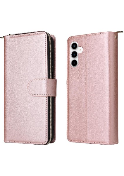 Samsung Galaxy A35 5g Için Kılıf ile El Kayışı Kapak Çevirin Cüzdan Kılıf ile (Yurt Dışından)