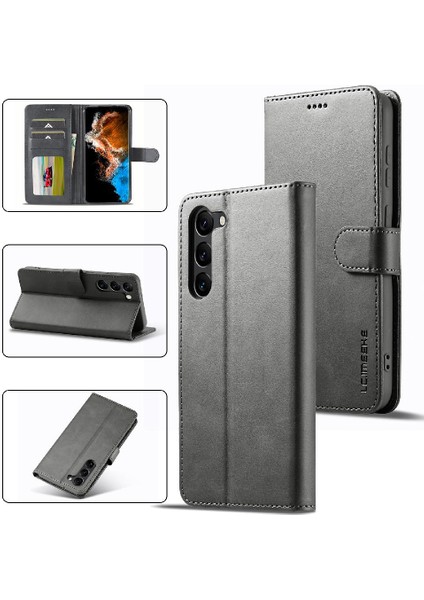 Samsung Galaxy S24 Artı Kart Yuvaları Cüzdan Buzağı Doku Flip Case (Yurt Dışından) fırsatları