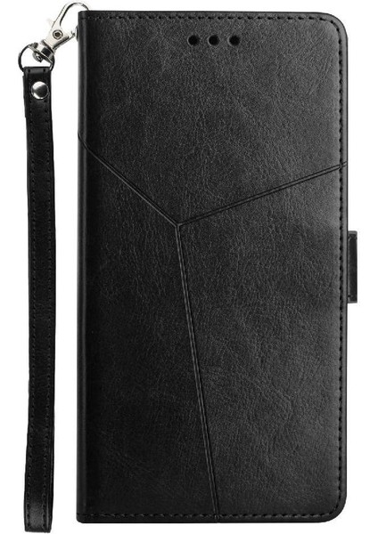 Onur X6B Flip Kapak Kitap Katlanır Kickstand Için Kılıf-Dayanıklı Deri Tpu (Yurt Dışından)