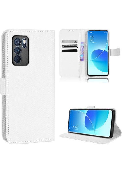 Oppo Oppo 6 Pro Artı 5g Kapak Için Kickstand Manyetik Cüzdan Kartı (Yurt Dışından)